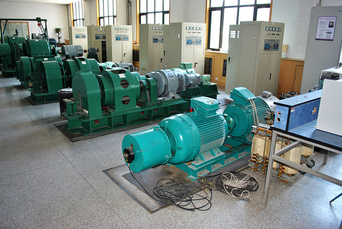 崇明某热电厂使用我厂的YKK高压电机提供动力安装尺寸